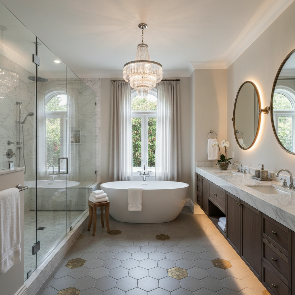 Luxury Bathroom Remodeling League City TX - Tell Projects