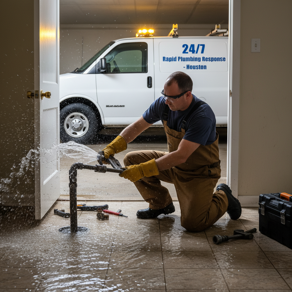 Plumbing Emergency Services - Tell Projects League City TX