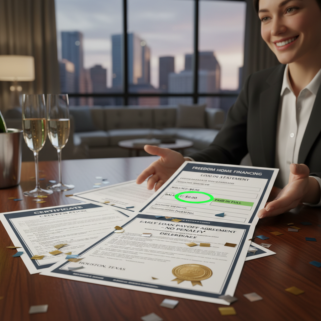 No-Penalty Early Payoff Options - Tell Projects League City TX