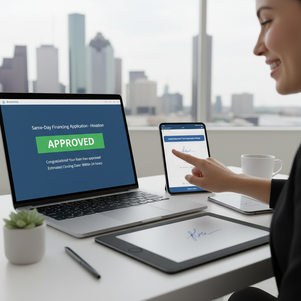 Same-Day Financing Approval - Tell Projects League City TX