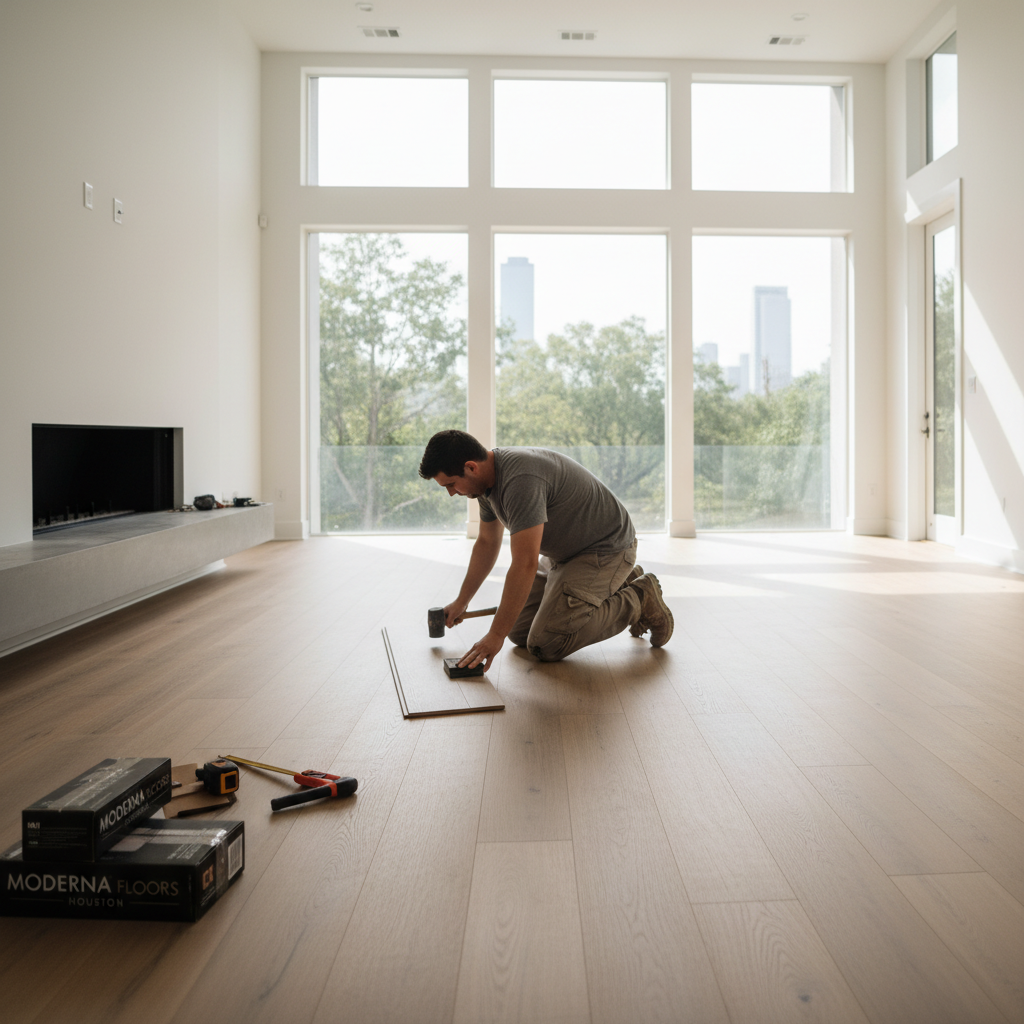 Professional Flooring Installation League City TX - Tell Projects