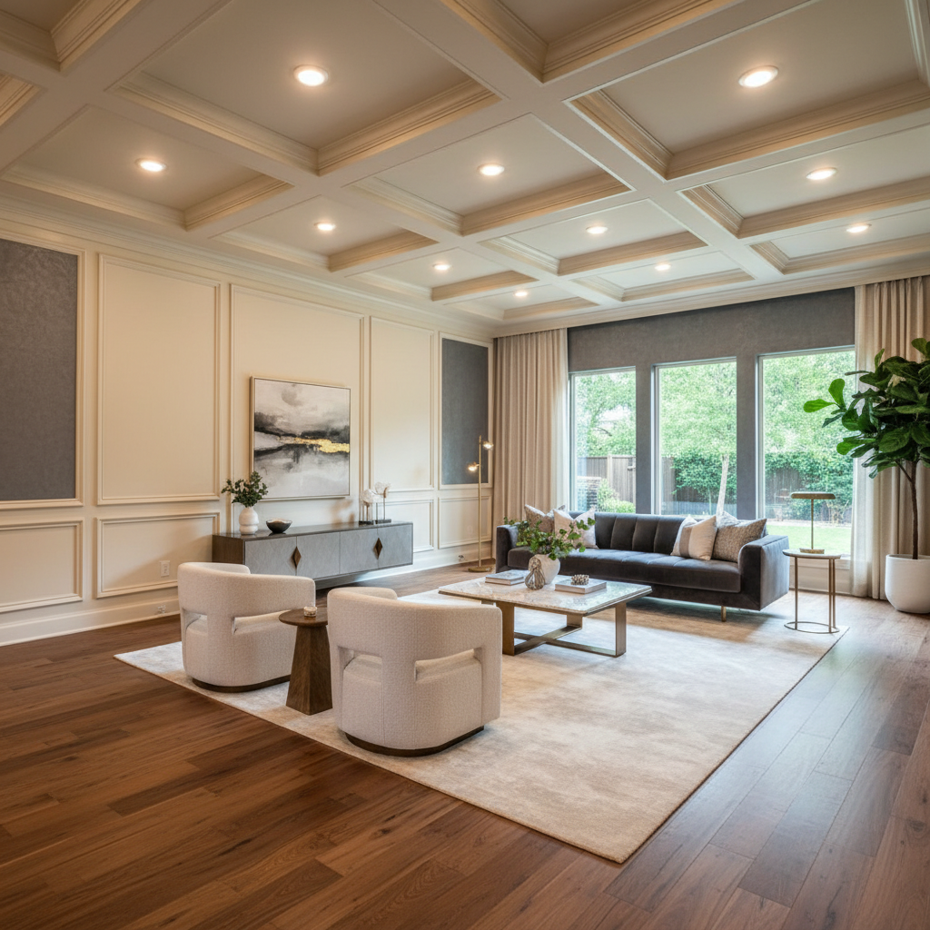 Living Room Remodeling League City - Tell Projects League City TX