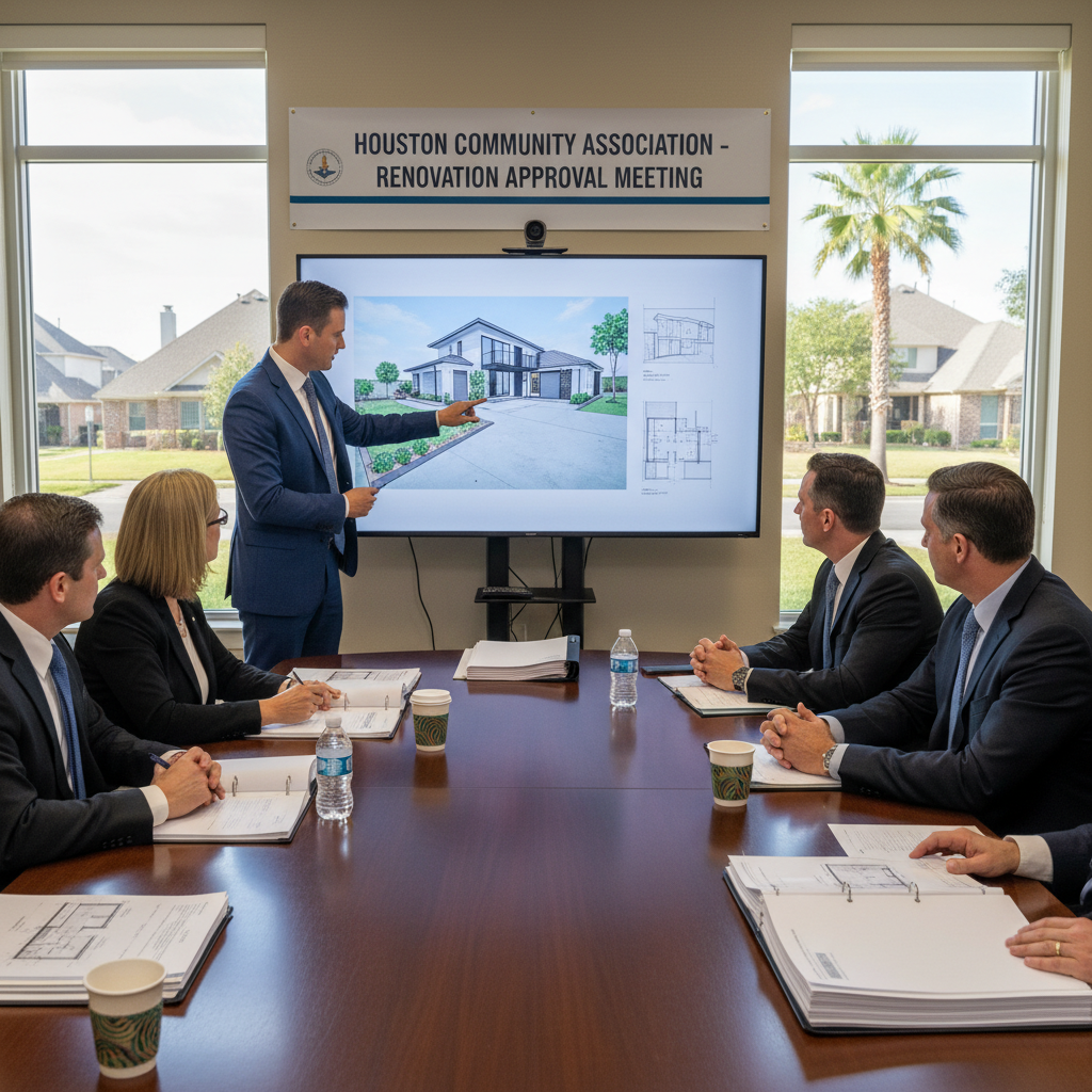 HOA Approval Assistance - Tell Projects League City TX