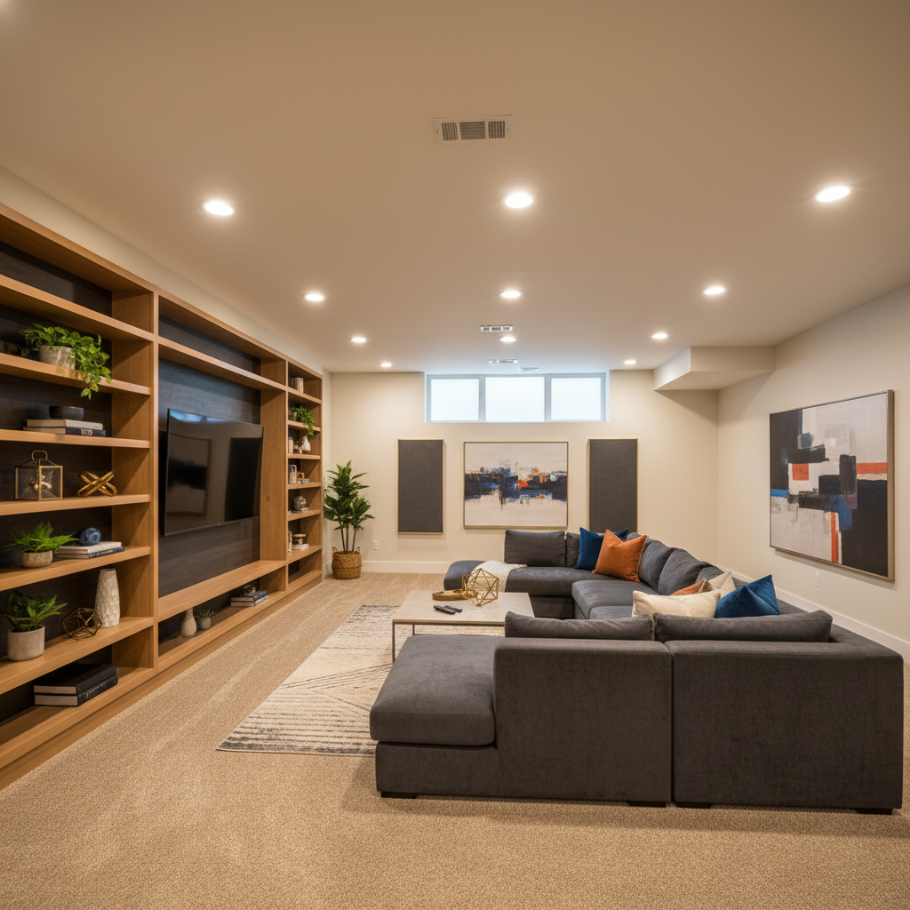 Basement Finishing League City TX